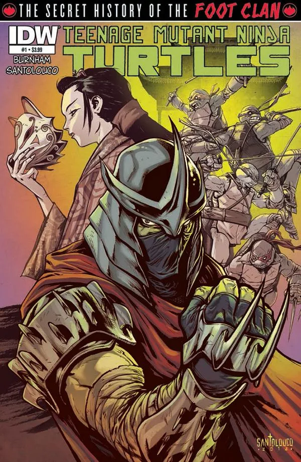 Cover of Teenage Mutant Ninja Turtles: The Secret History of the Foot Clan #1