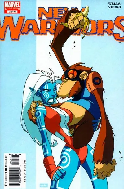 Cover of New Warriors #2