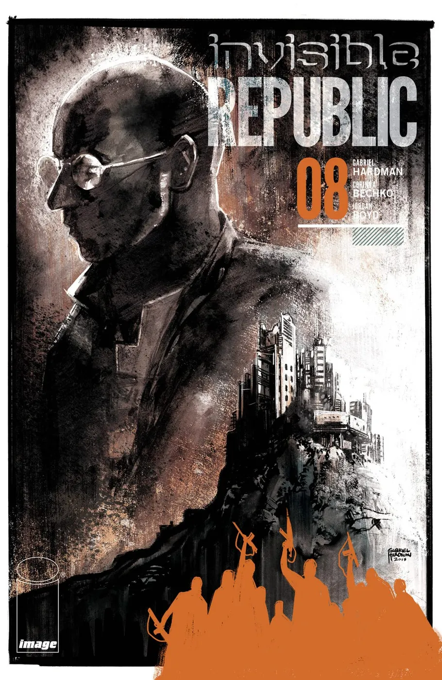 Cover of Invisible Republic #8