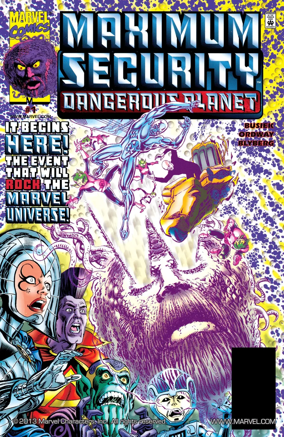 Cover of Maximum Security Dangerous Planet #1