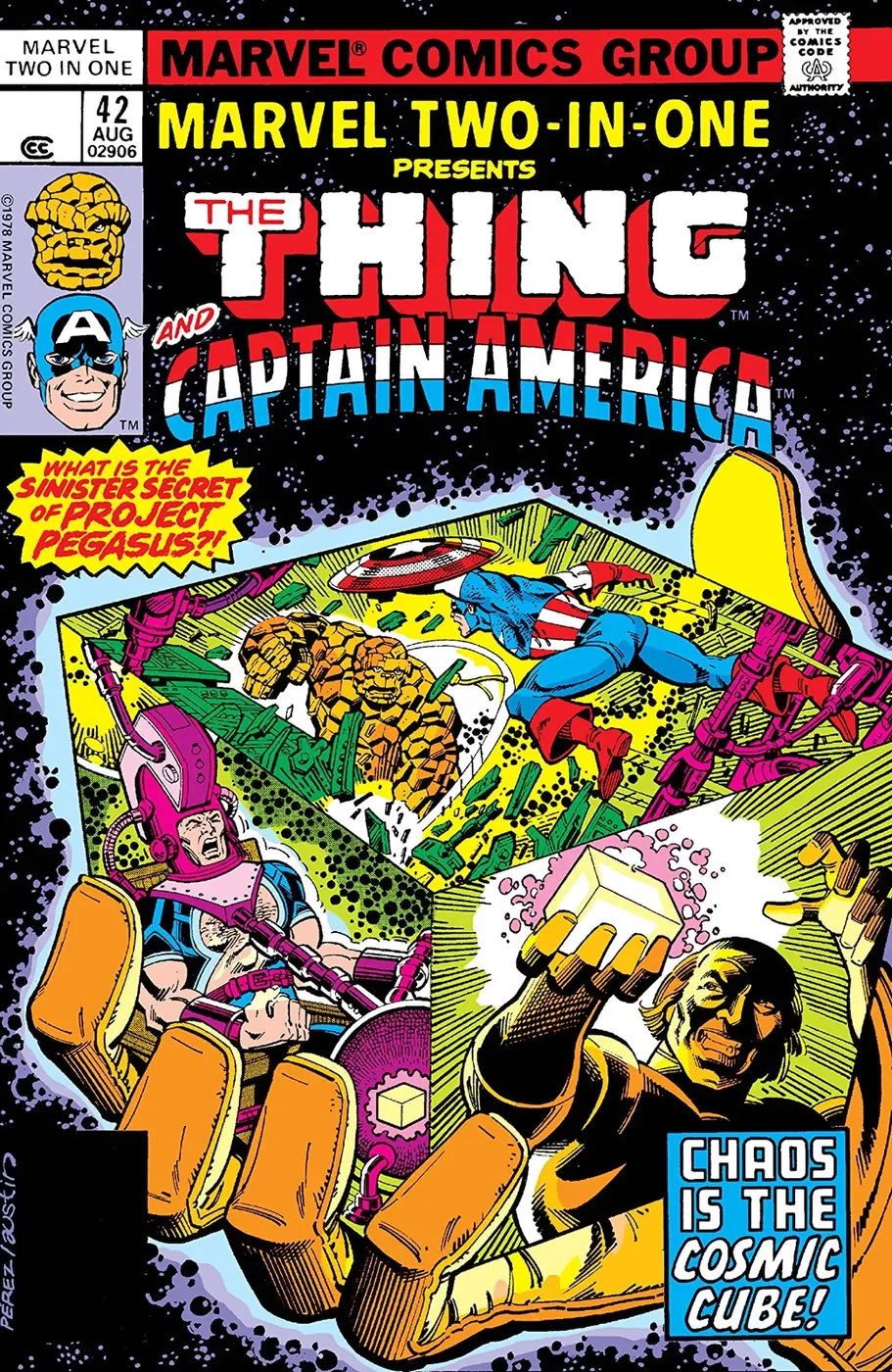 Cover of Marvel Two-in-One #42