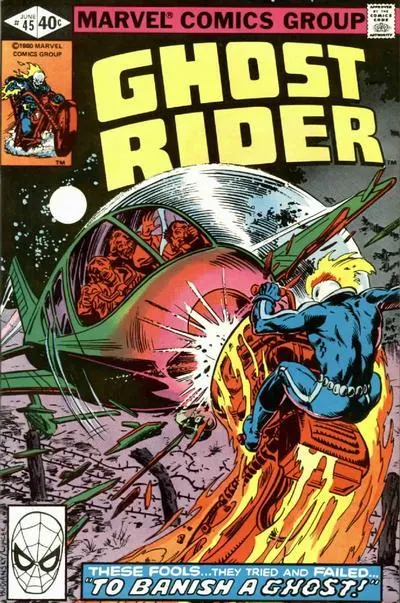 Cover of Ghost Rider #45