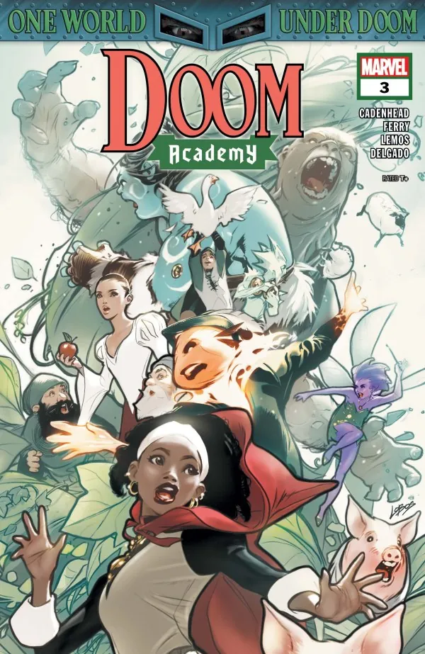 Cover of Doom Academy #3