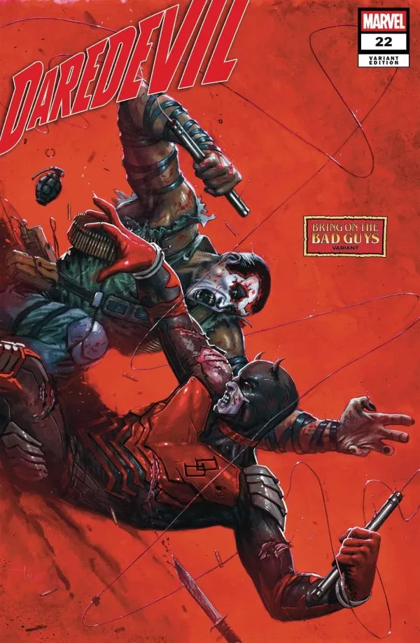 Cover of Daredevil #22 (684)