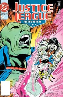 Cover of Justice League America #77