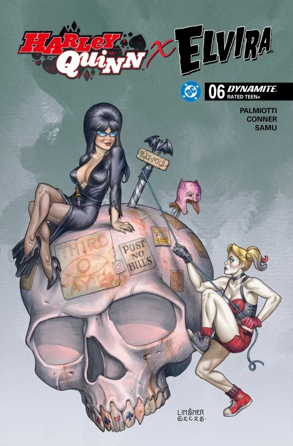 Cover of Harley Quinn x Elvira #6