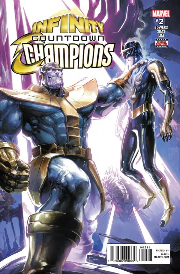 Cover of Infinity Countdown: Champions #2