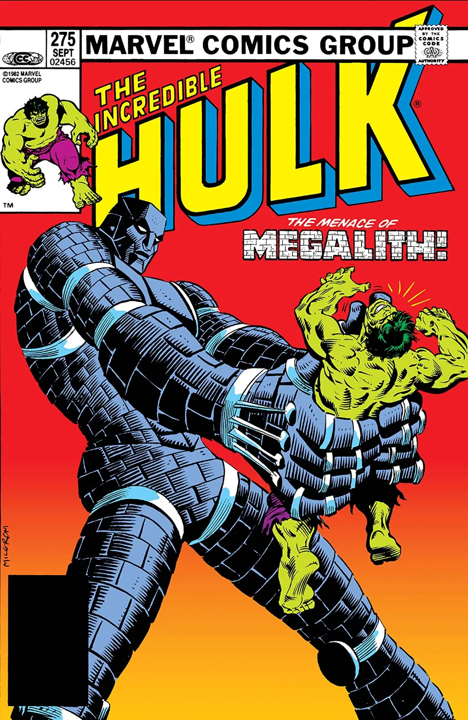 Cover of The Incredible Hulk #275
