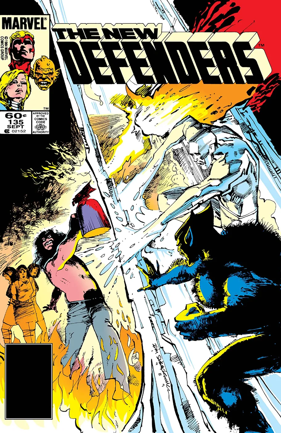 Cover of The Defenders #135