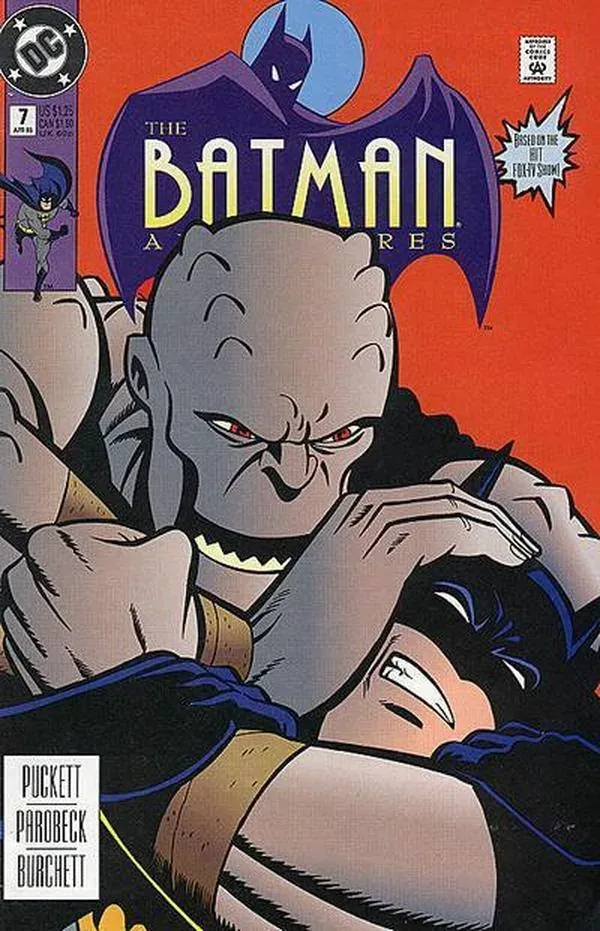 Cover of The Batman Adventures #7