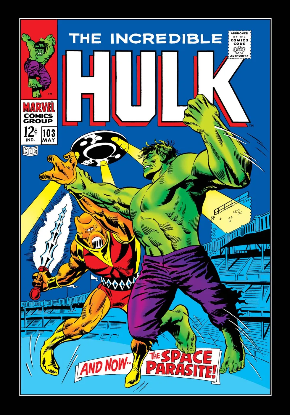 Cover of The Incredible Hulk #103