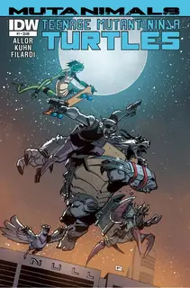 Cover of Teenage Mutant Ninja Turtles: Mutanimals #1