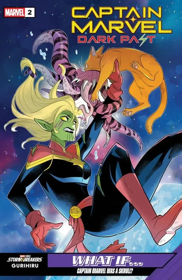 Cover of Captain Marvel: Dark Past #2