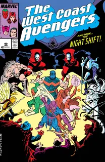 Cover of West Coast Avengers #40
