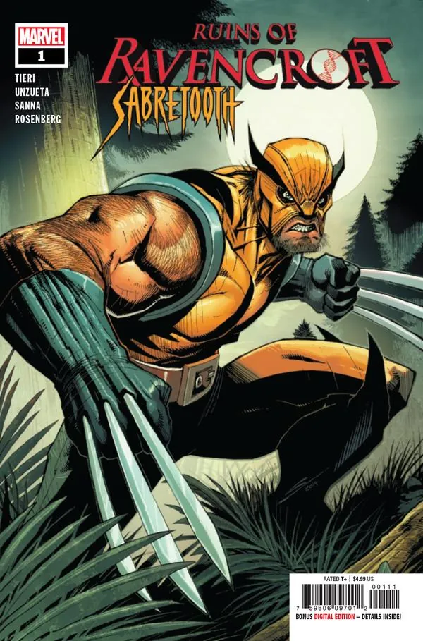 Cover of Ruins of Ravencroft: Sabretooth #1