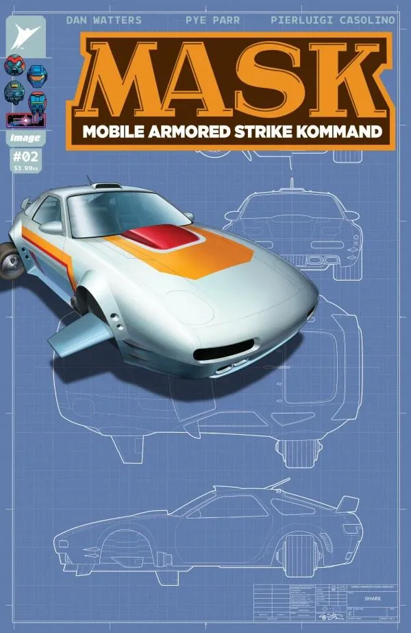 Cover of M.A.S.K. #2