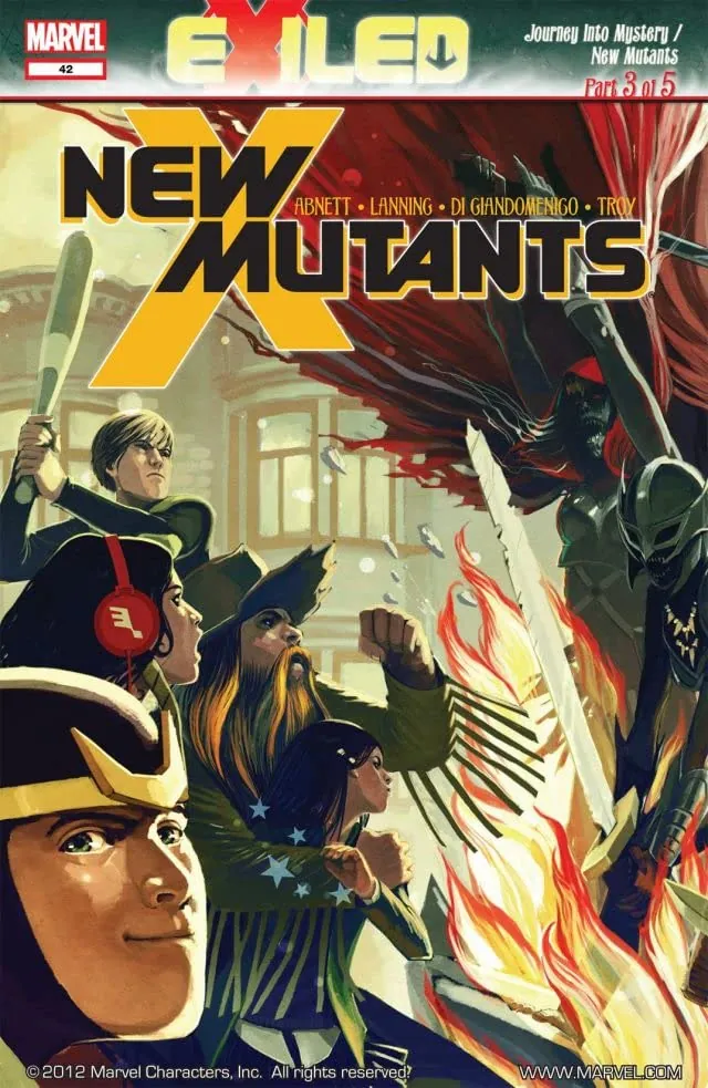 Cover of New Mutants #42