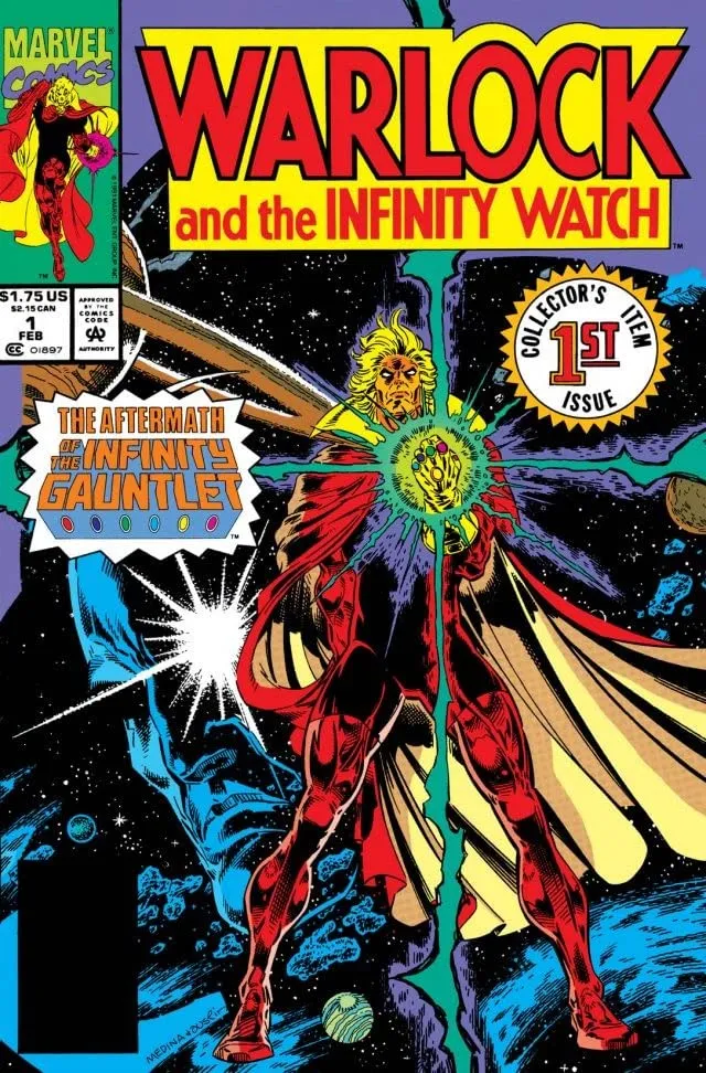 Cover of Warlock and the Infinity Watch #1