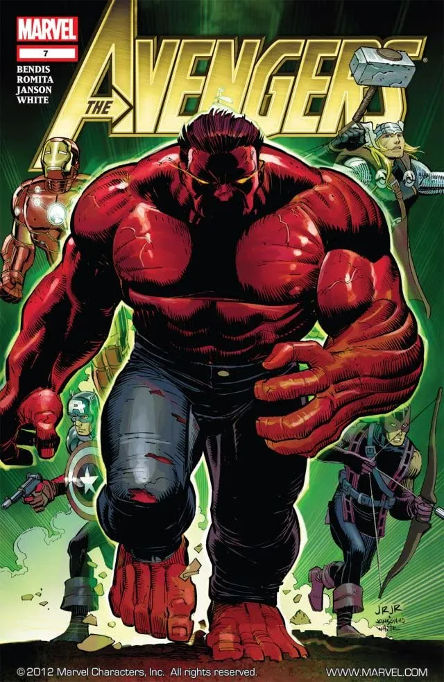 Cover of Avengers #7