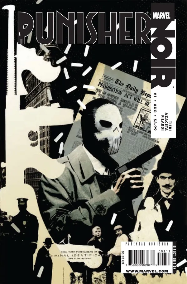 Cover of Punisher Noir #1