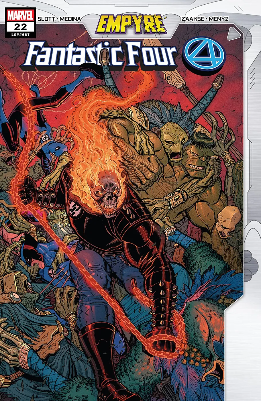 Cover of Fantastic Four #22 (667)