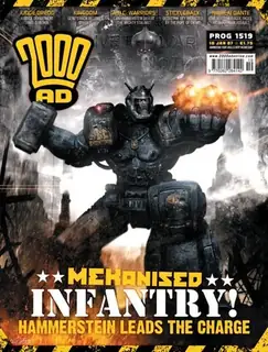 Cover of 2000 AD #1519