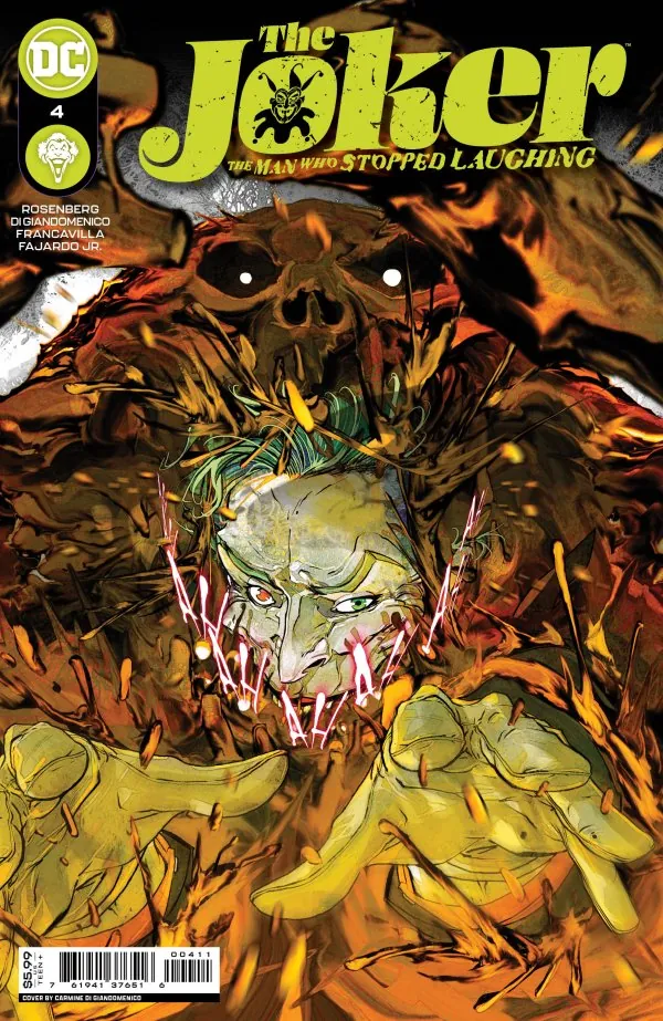 Cover of The Joker: The Man Who Stopped Laughing #4