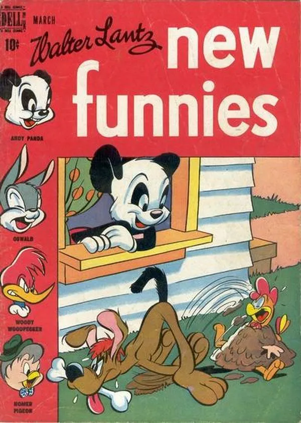 Cover of Walter Lantz New Funnies #133