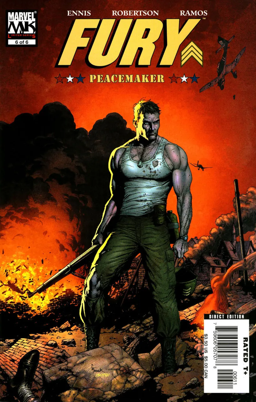 Cover of Fury: Peacemaker #6