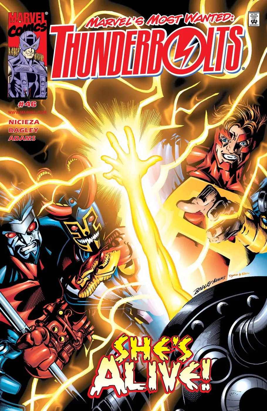 Cover of Thunderbolts #46