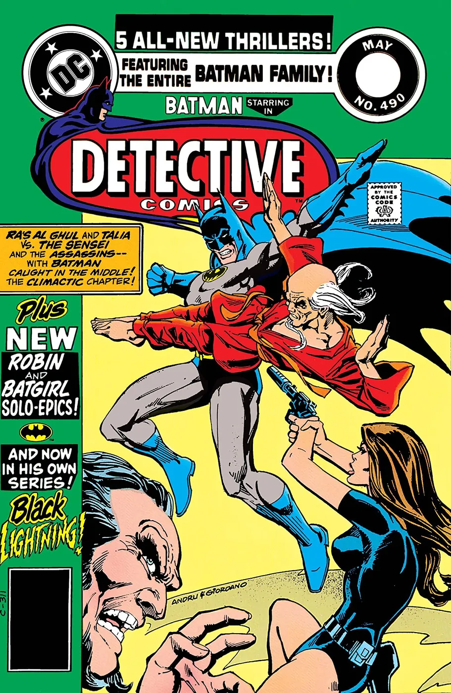 Cover of Detective Comics #490