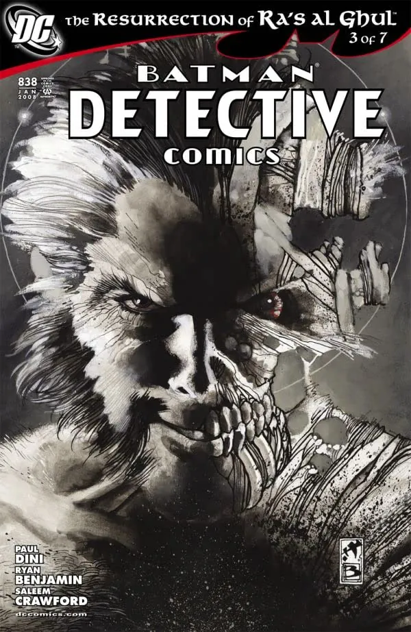 Cover of Detective Comics #838
