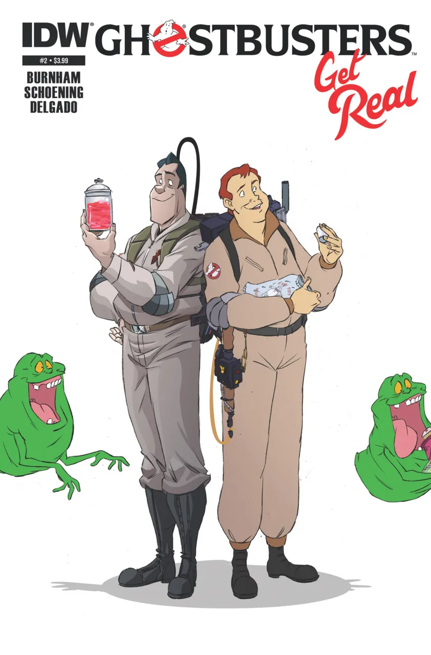 Cover of Ghostbusters: Get Real #2