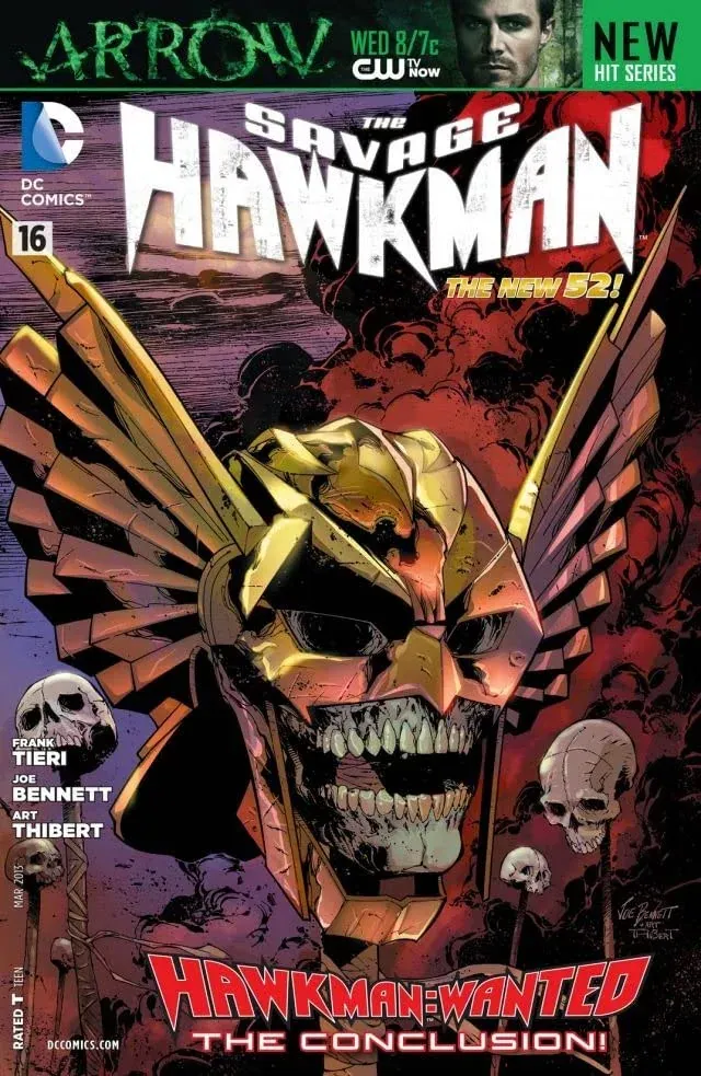 Cover of The Savage Hawkman #16