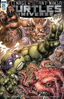 Cover of Teenage Mutant Ninja Turtles Universe #21