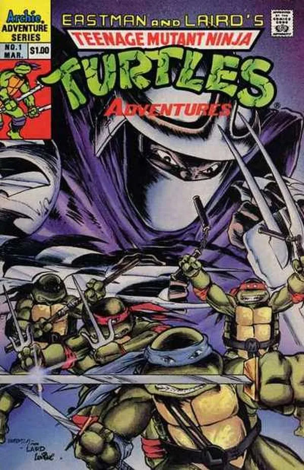 Cover of Teenage Mutant Ninja Turtles Adventures #1