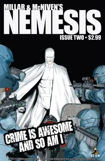 Cover of Millar & McNiven's Nemesis #2