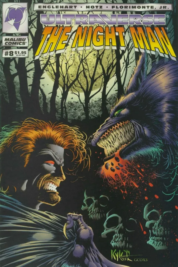 Cover of The Night Man #8
