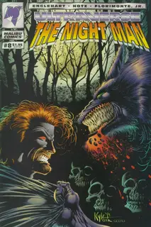 Cover of The Night Man #8