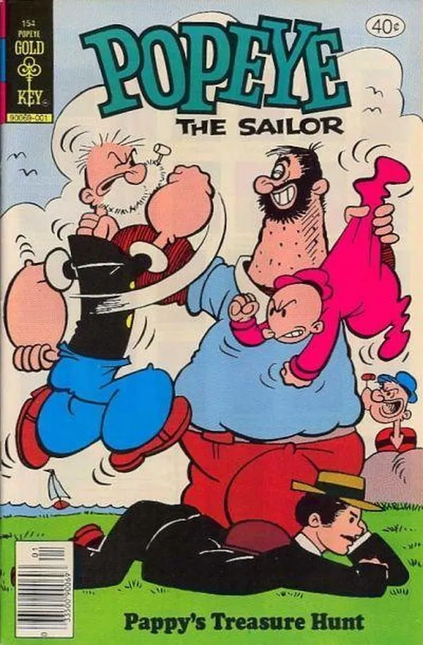 Cover of Popeye the Sailor #154