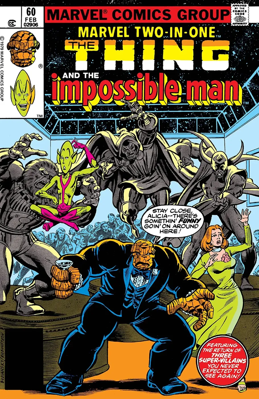 Cover of Marvel Two-in-One #60
