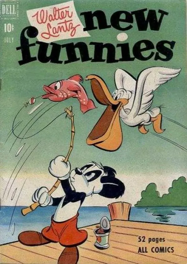Cover of Walter Lantz New Funnies #173
