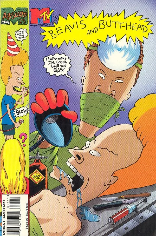 Cover of Beavis & Butt-Head #25