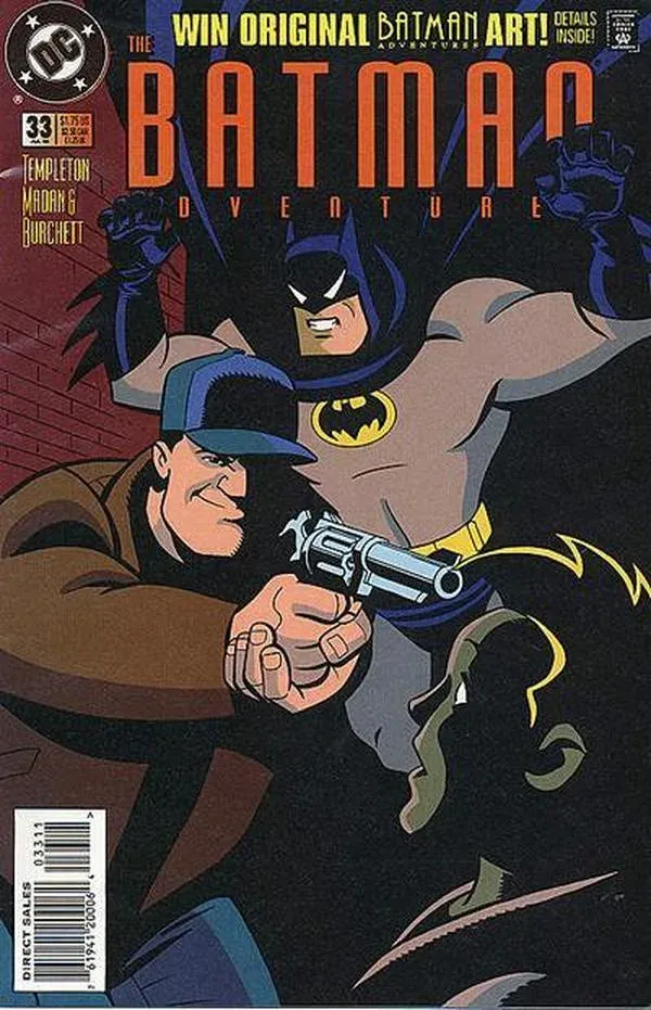 Cover of The Batman Adventures #33