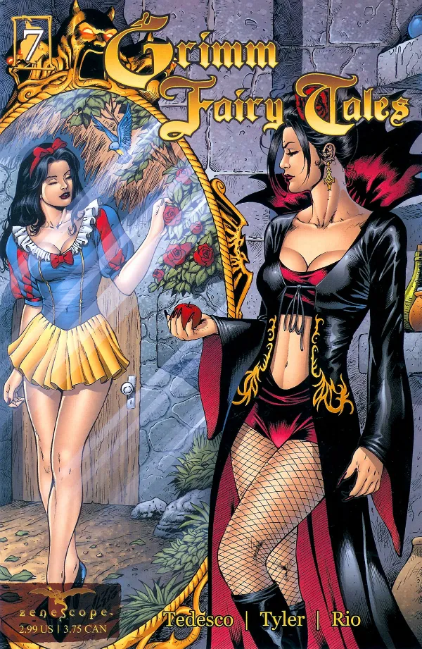 Cover of Grimm Fairy Tales #7
