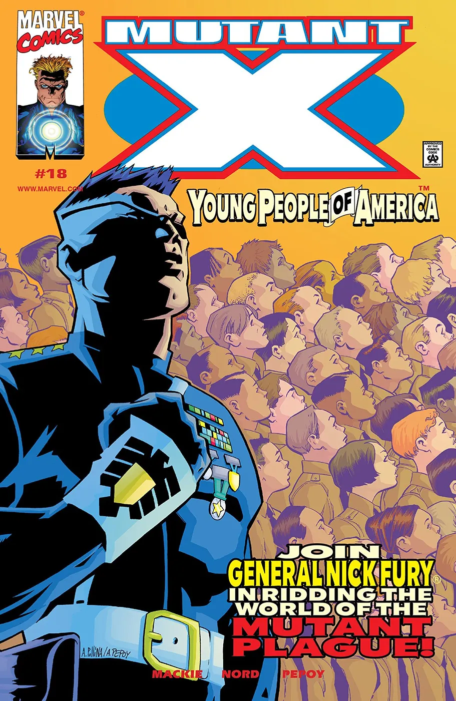 Cover of Mutant X #18