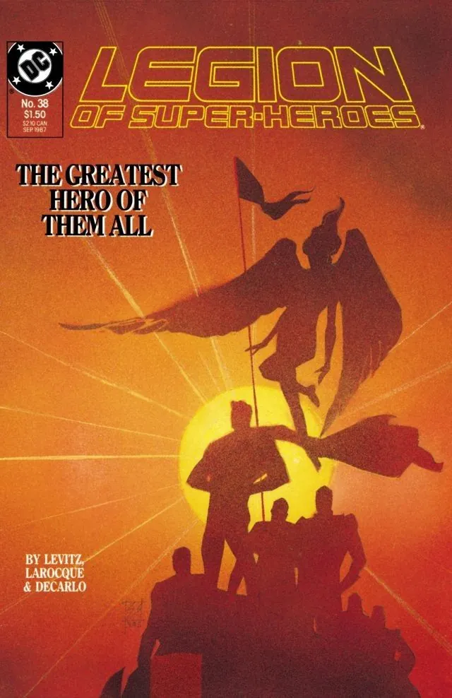 Cover of Legion of Super-Heroes #38