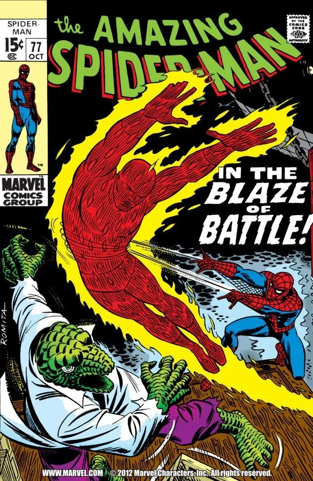 Cover of The Amazing Spider-Man #77