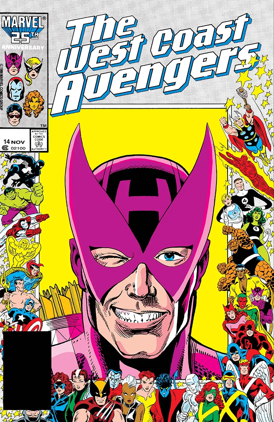 Cover of West Coast Avengers #14