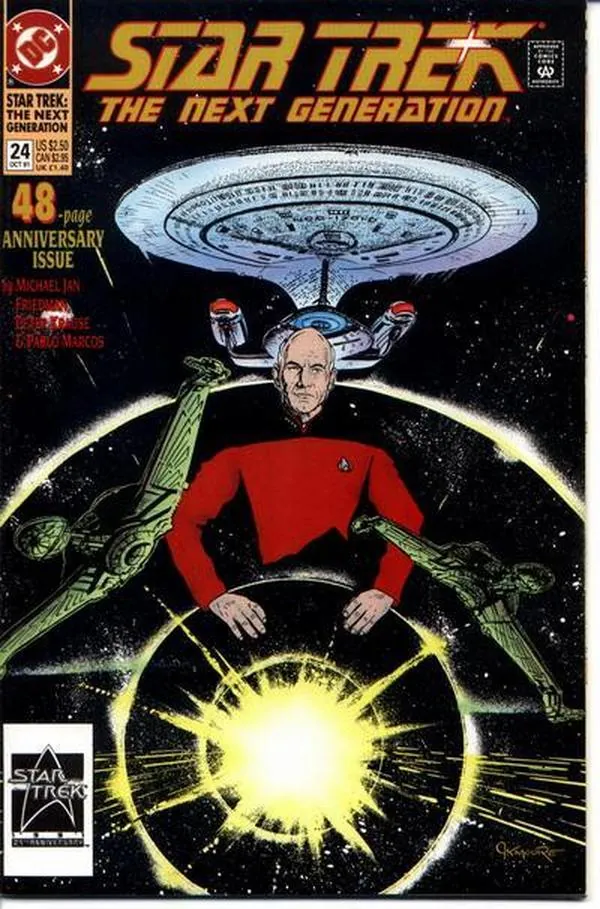 Cover of Star Trek: The Next Generation #24